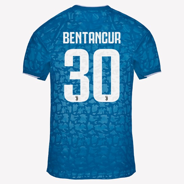Trikot Juventus NO.30 Bentancur Ausweich 2019-20 Blau Fussballtrikots Günstig